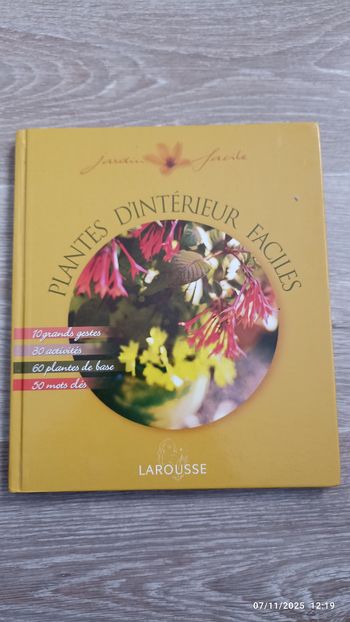 Livre plante d'intérieur