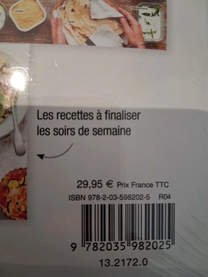 Livre Thermomix Larousse Batch cooking sous blister - photo numéro 3