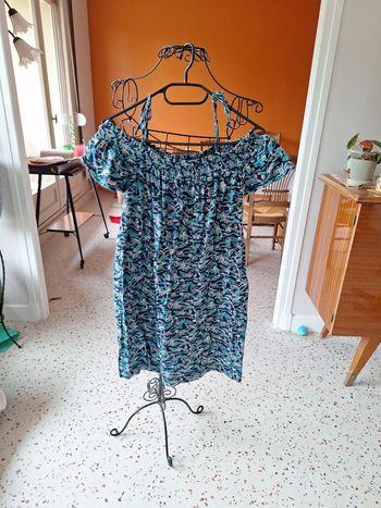 Robe à bretelles et manches bateau In Extenso taille M 👻