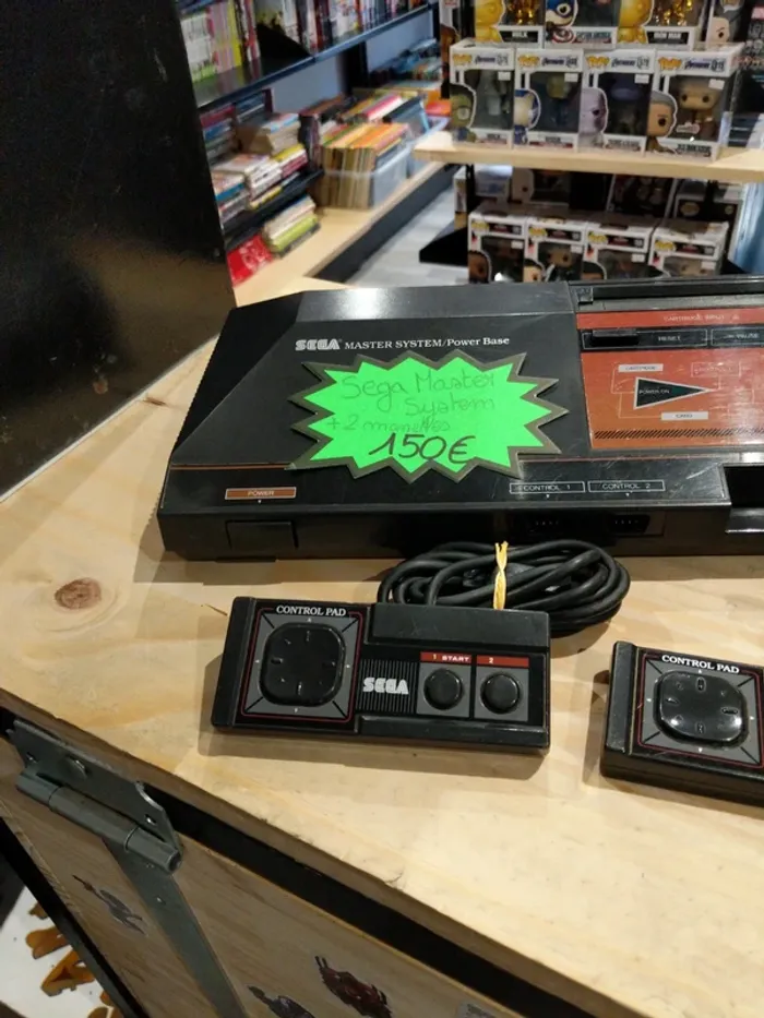 Sega Master System + 2 manettes + Alex Kidd - photo numéro 2