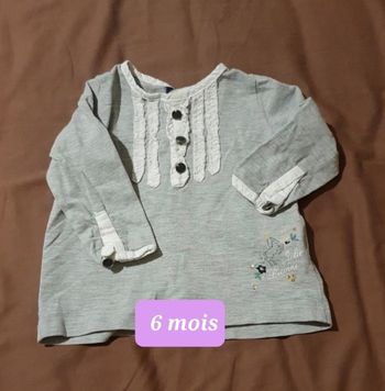 Tea shirt manche longue