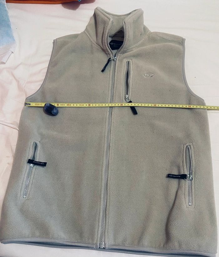 Gilet sans manches beige - photo numéro 2