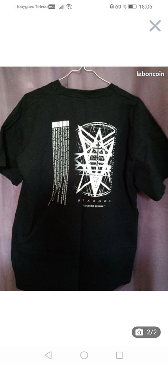 T-shirt du groupe Otargos - photo numéro 2