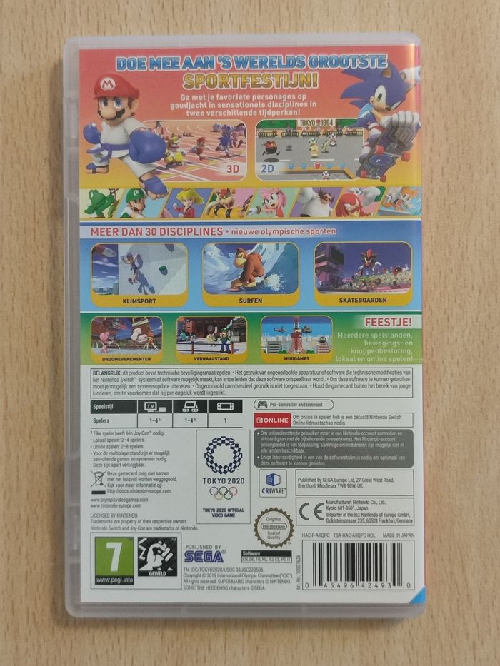 Mario et Sonic aux Jeux Olympiques Switch - photo numéro 5