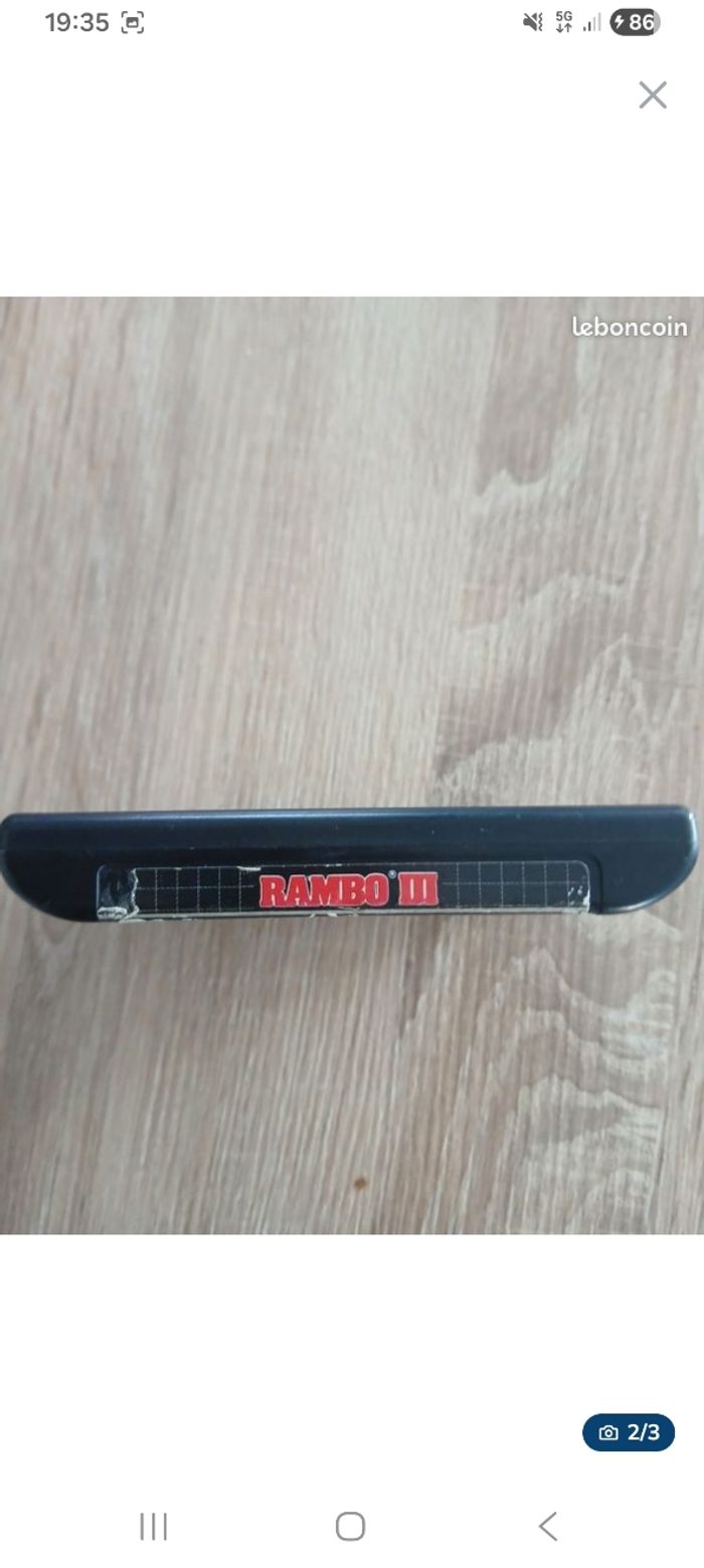 Rambo 3 megadrive - photo numéro 2