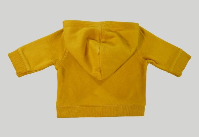 Veste capuche molleton jaune cool boy Kiabi 1 mois 52 – 55 cm garçon - photo numéro 4