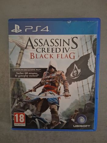 Jeux ps4 assassin's creed IV Black flag