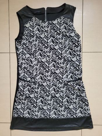 Robe légère 42 44 noire et grise
