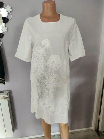 Magnifique robe tout coton taille L