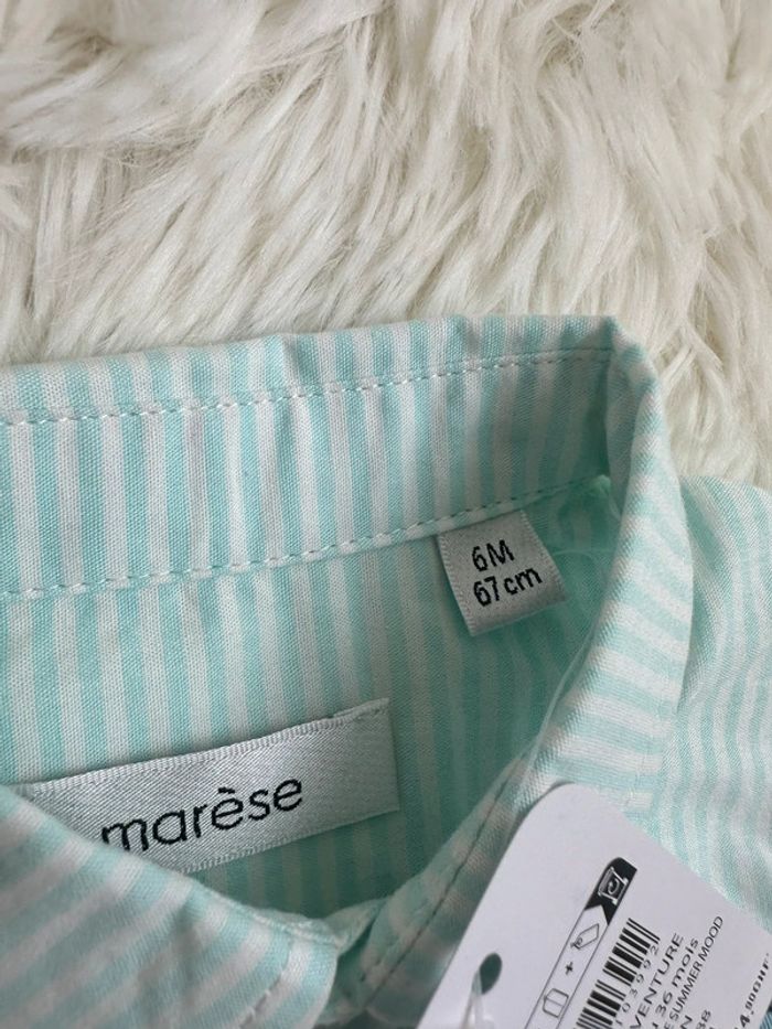 Chemise manches longues Marese taille 6 mois - photo numéro 4
