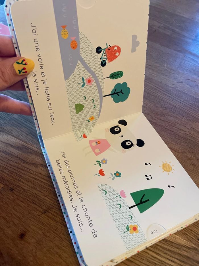 Livre cartonné Ma petite école Les mots avec une tirette à chaque page - photo numéro 7