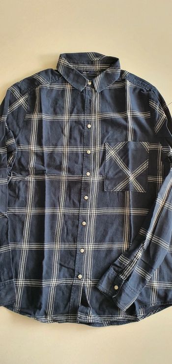 Chemise manches longues carreaux