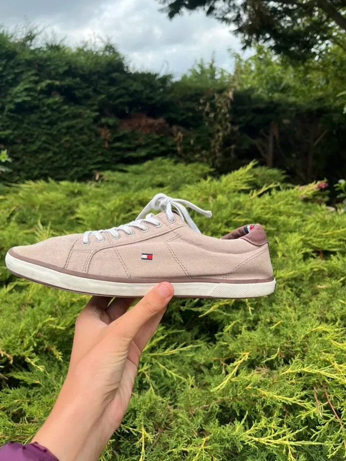 Chaussures sneakers Tommy Hilfiger toile