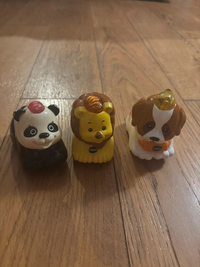 Lot de 3 tut tut animaux Vtech