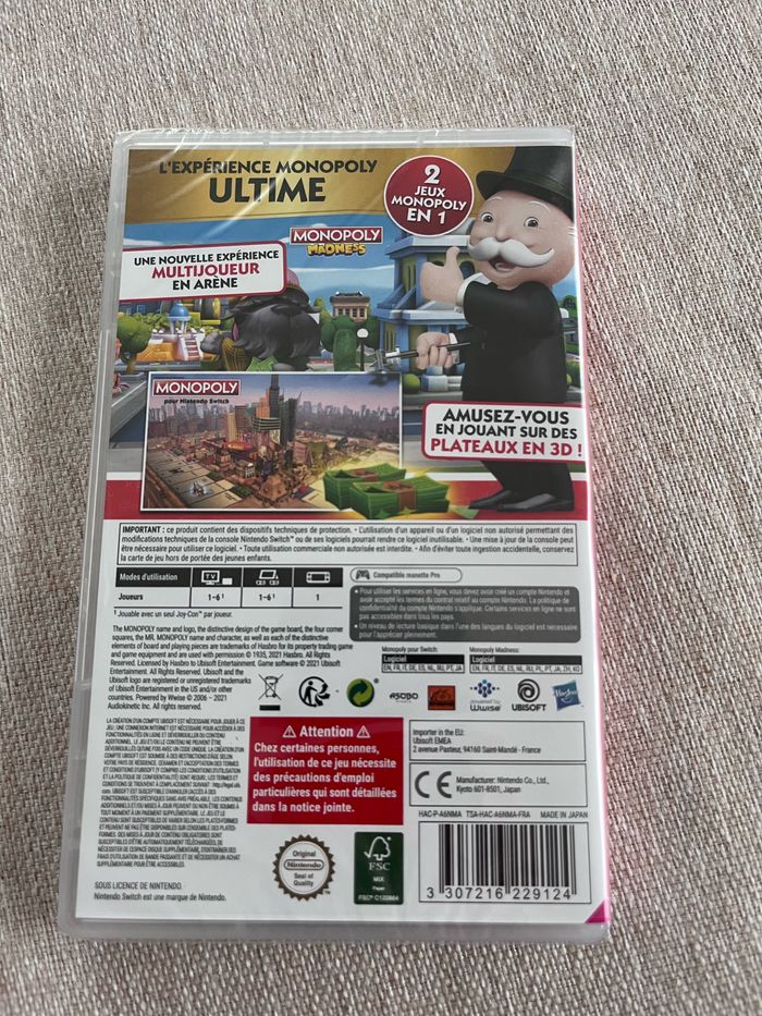 Jeu Nintendo switch monopoly - photo numéro 2