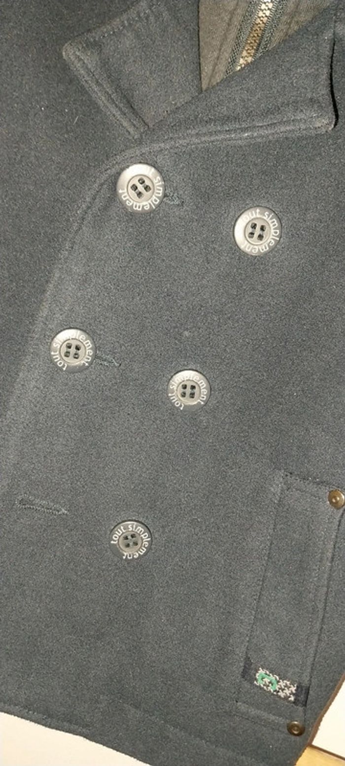 Caban/ Duffle coat marine en excellent état taille 6 ans - photo numéro 13