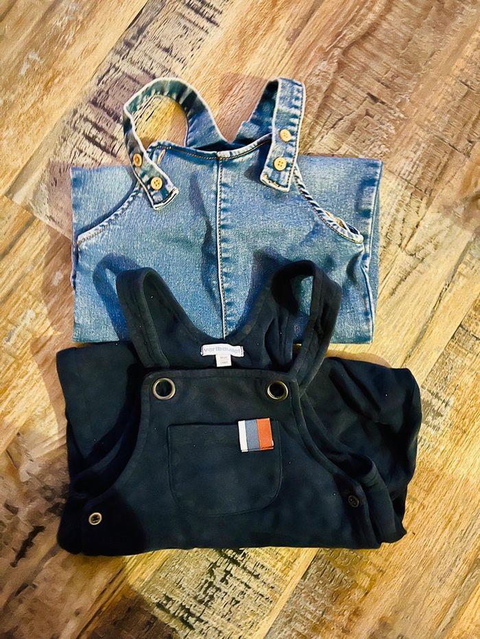 Lot salopette 18-24 mois