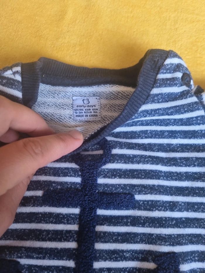 Petit pull raye - photo numéro 3