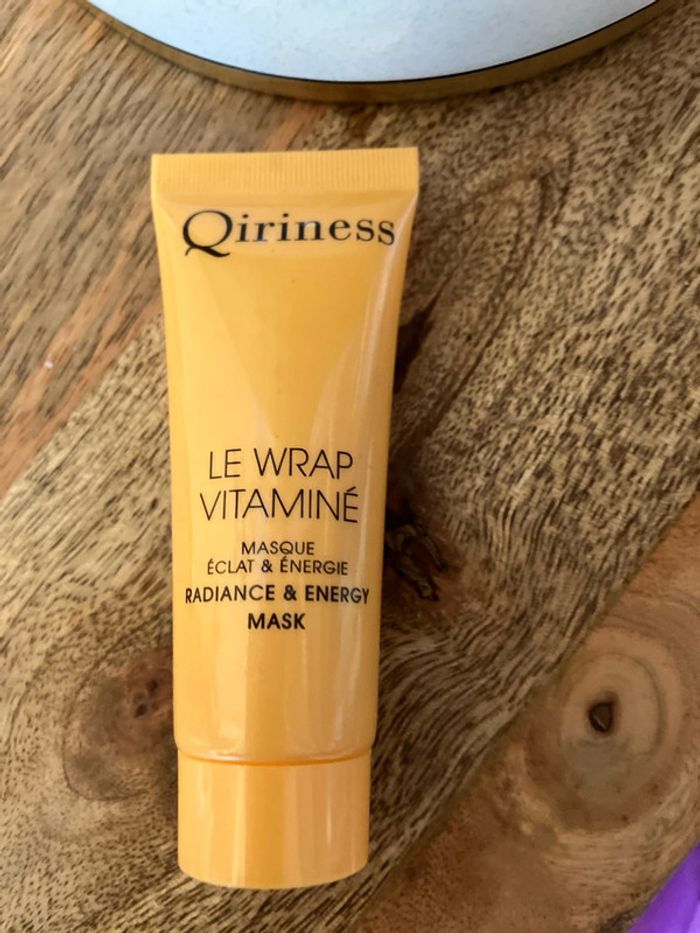 Qiriness format voyage Le wrap vitaminé masque 20 ml - photo numéro 3