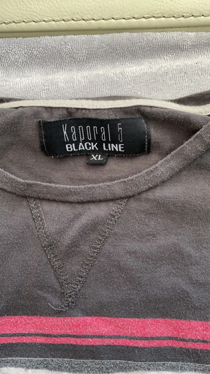 T-shirt manches longues Kaporal (gris), XL - photo numéro 2