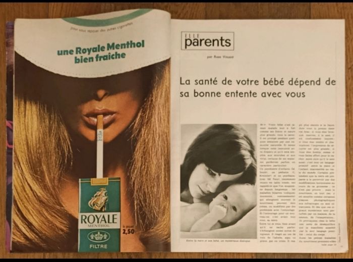 Ancien magazine Elle 1969 N°1235 vintage - photo numéro 3