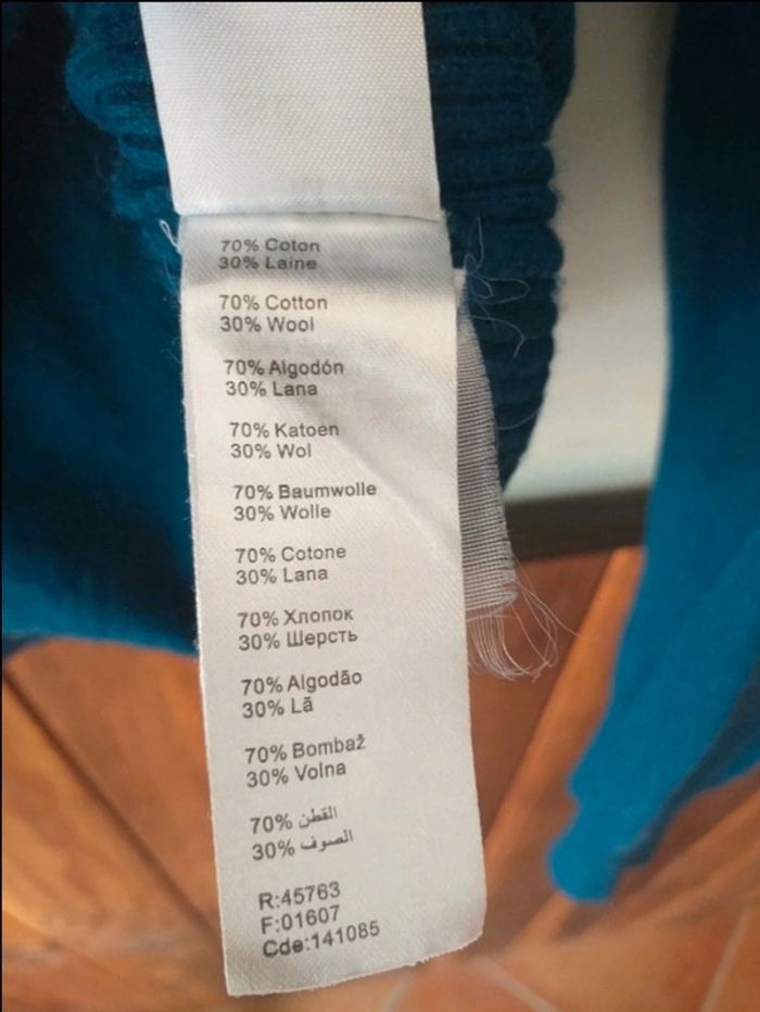 Pulls bleu et marron - photo numéro 8