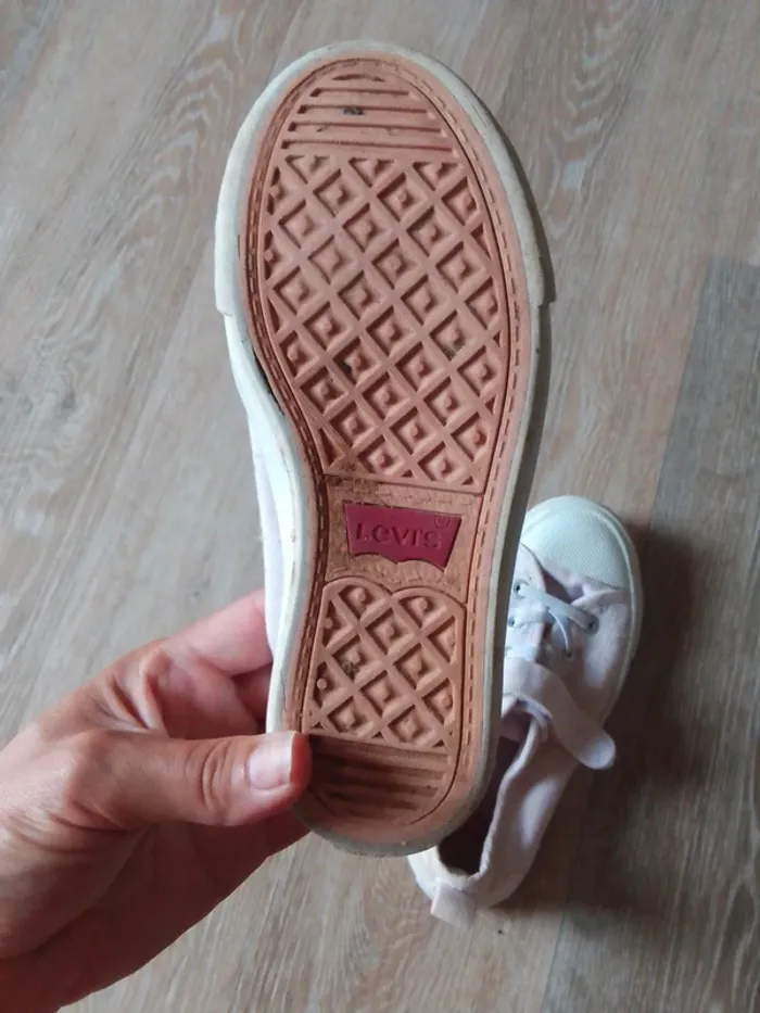 Basket toile levis fille 32 - photo numéro 3