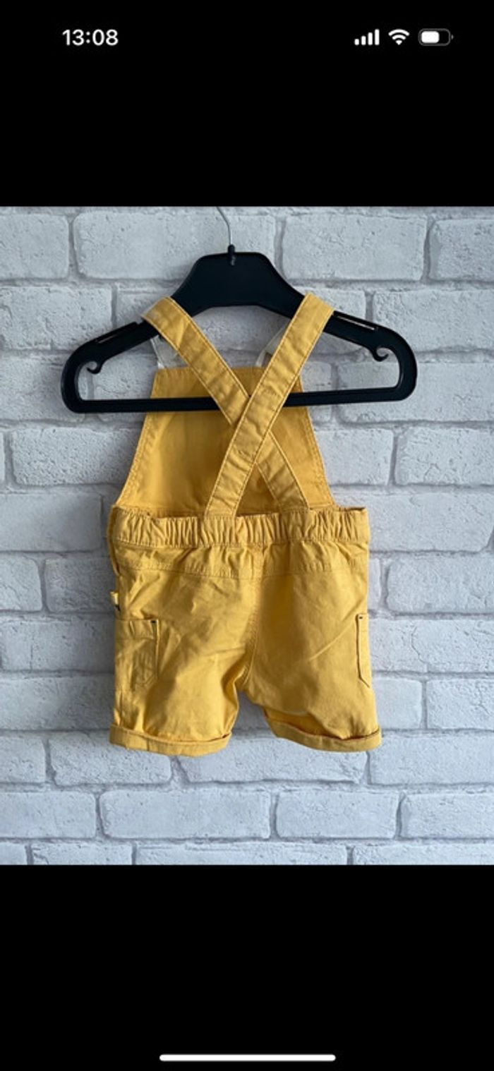 Salopette short  Obaibi taille 3 mois - photo numéro 2