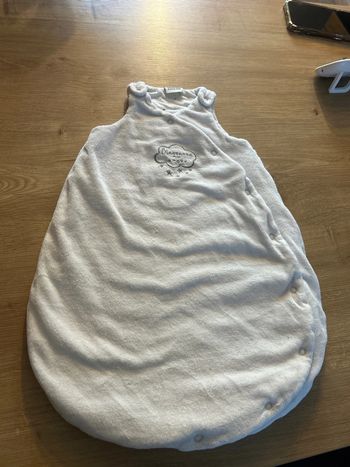 Turbulette blanche naissance 0-3mois
