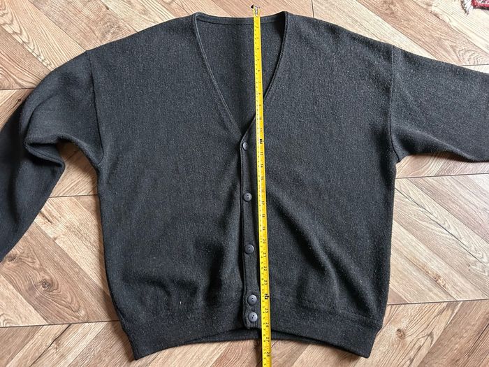 🏷️ Gilet Cardigan Anthracite - Coupe Confort - Très Bon État - photo numéro 5