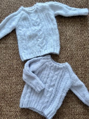 Lot de 2 pulls en maille Primark 98cm