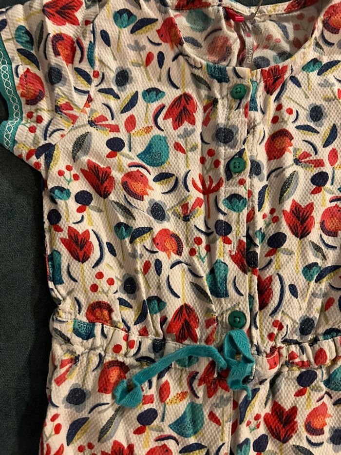 Salopette estivale ouverture entrejambe 18 mois - photo numéro 2