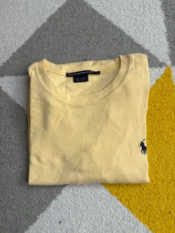 Tee-shirt à manches longues Ralph Lauren Sport | Jaune pâle | Taille L