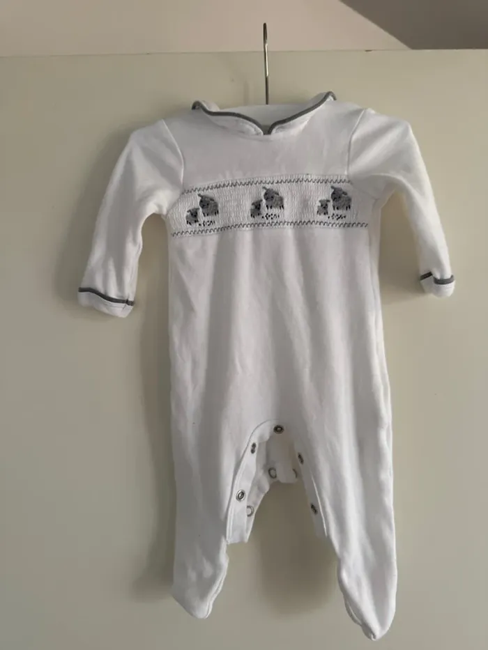 Grenouillère bébé fille 0/1 mois