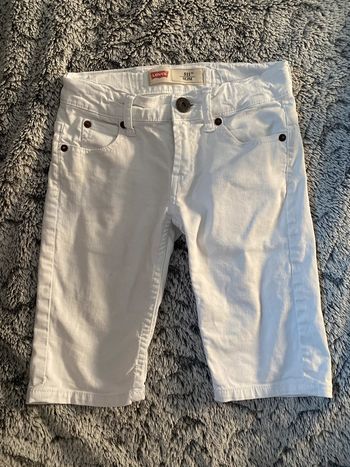 Short en jeans blanc Levi’s - 8 ans