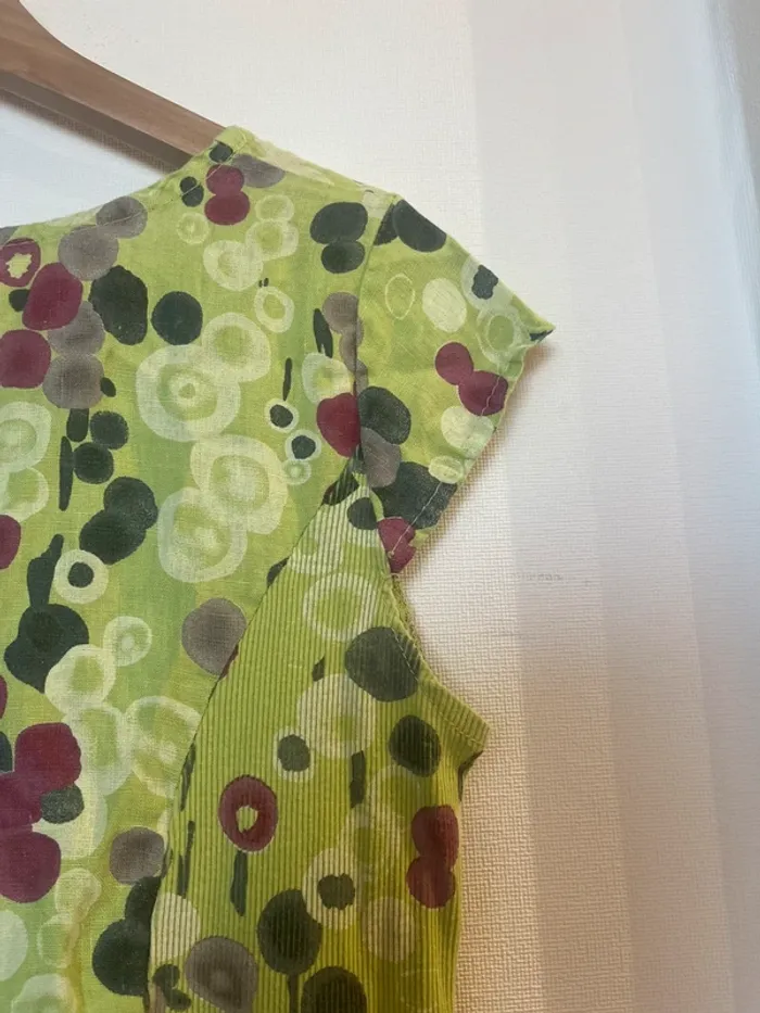 Robe verte à motifs - photo numéro 10