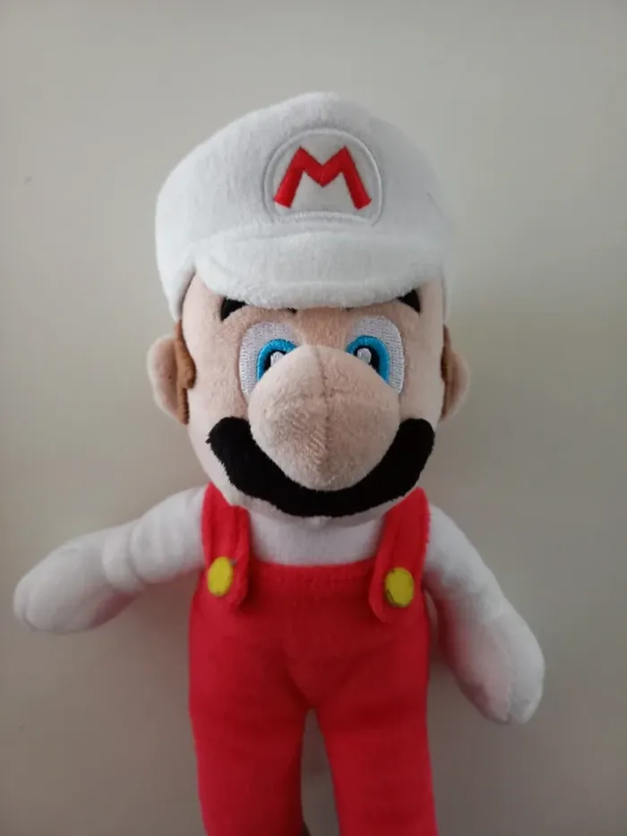 Peluche Super Mario fleur de feu Nintendo - photo numéro 2