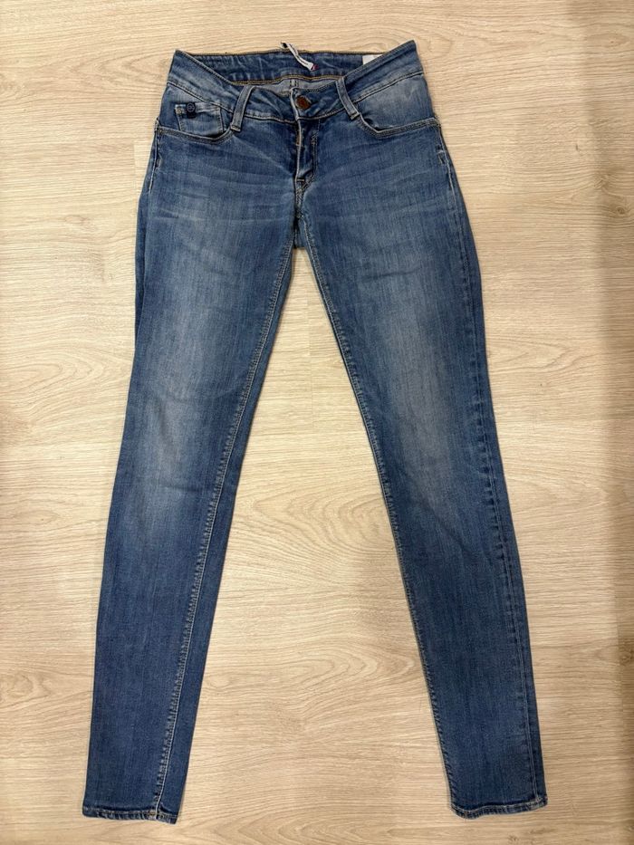 Pantalon jean bleu TDC - photo numéro 8