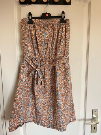 Robe bustier motifs égal 38