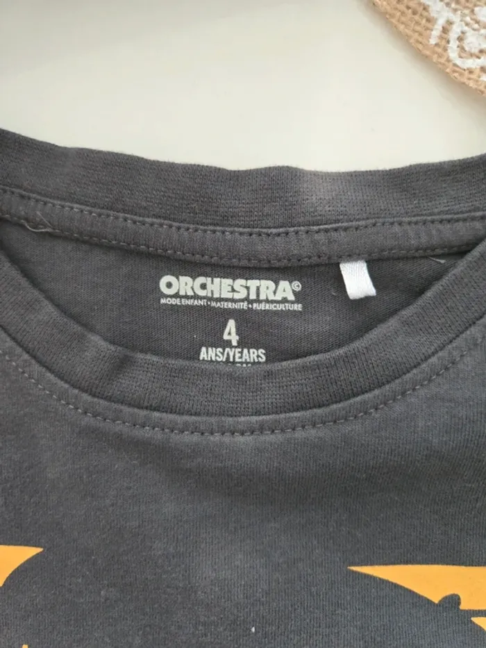 Tee-shirt orchestra 4ans - photo numéro 2