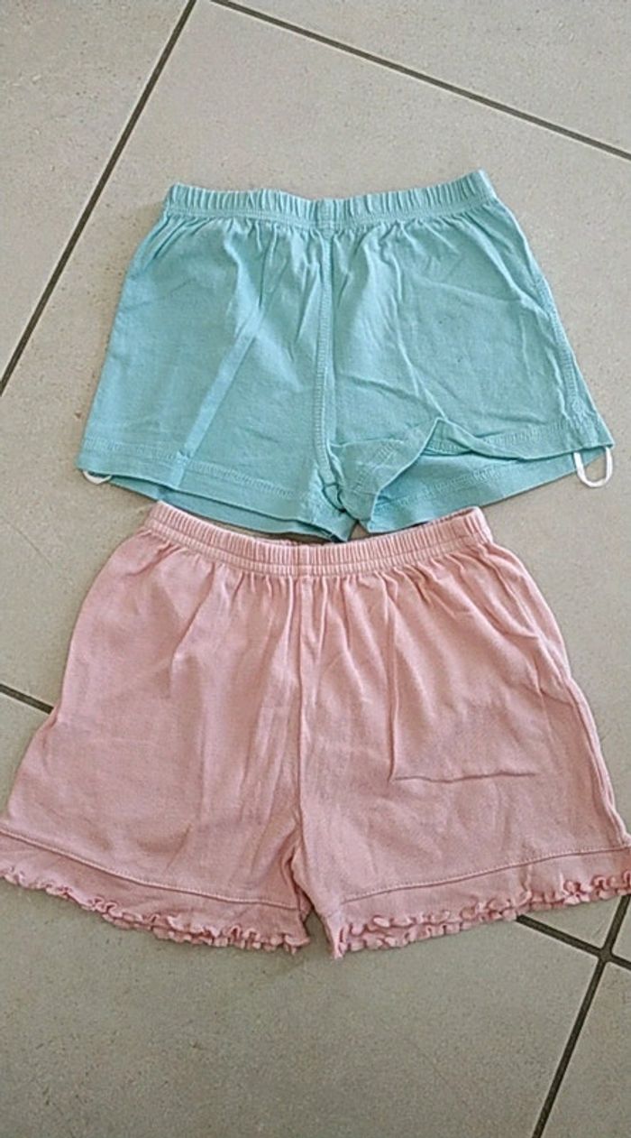 Lot 2 shorts été 18 mois