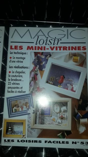 Les mini vitrines