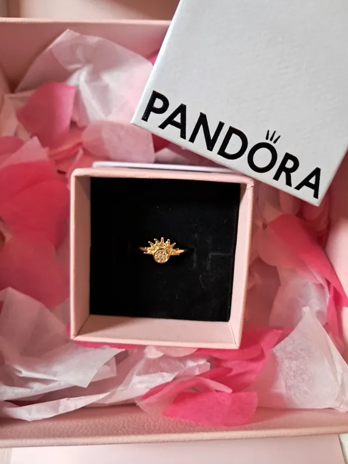Bague Pandora Céleste Soleil Scintillant taille 50 - photo numéro 2