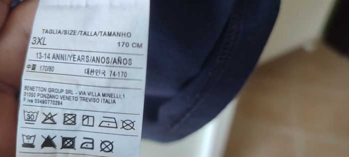 tee shirt benetton 13 14 ans - photo numéro 6