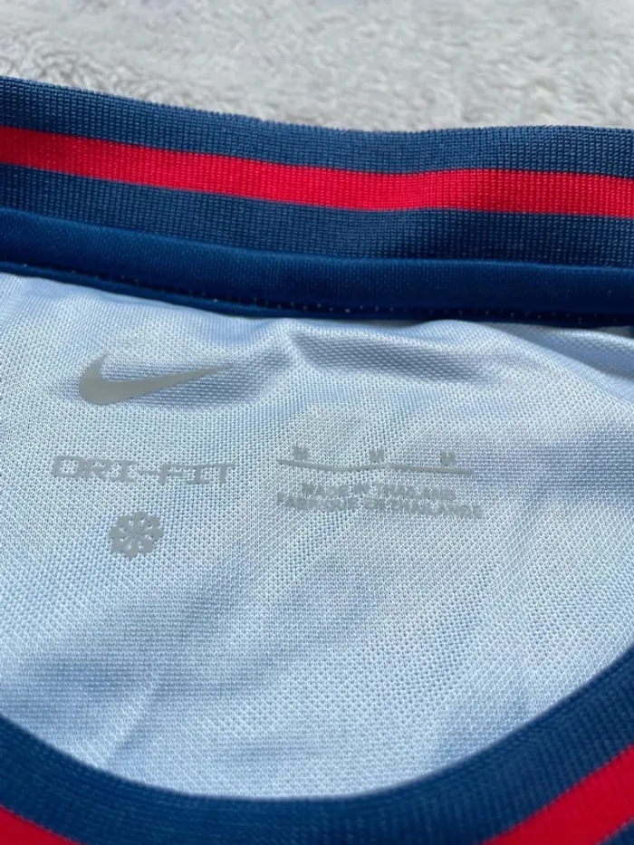 Maillot concept foot Barcelone bleu édition Paisley taille M - photo numéro 8