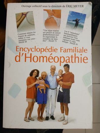 Livre sur l'homéopathie 