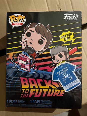 Pack Funko Pop Marty with hoverboard + t-shirt