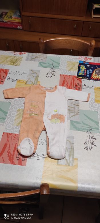 Grenouillère Gémo 1 mois