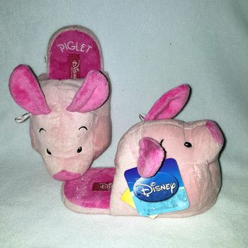 pantoufles 29-31 porcinet disney rose