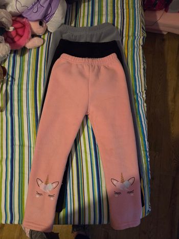Lot leggings polaire